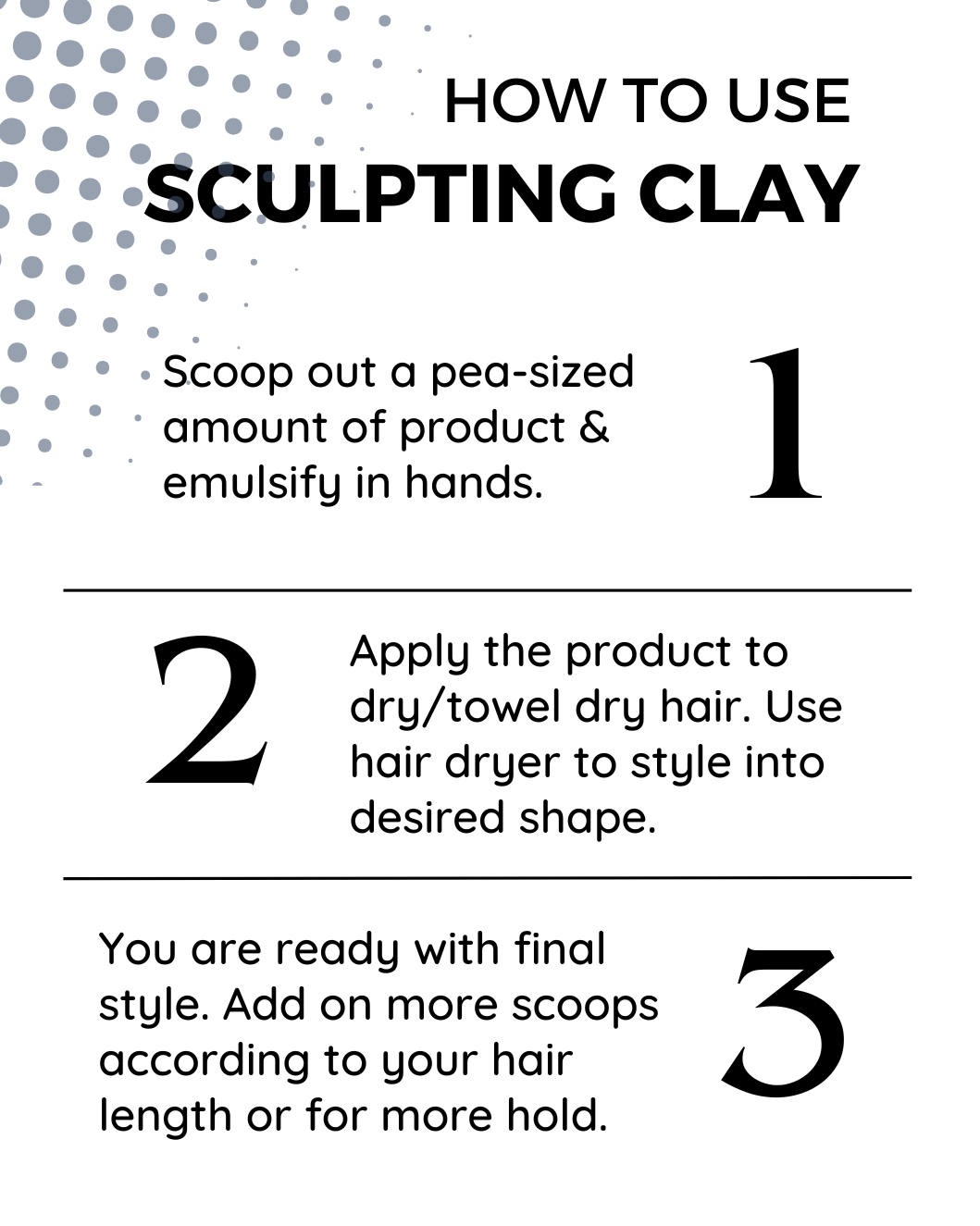 SCULPTING CLAY