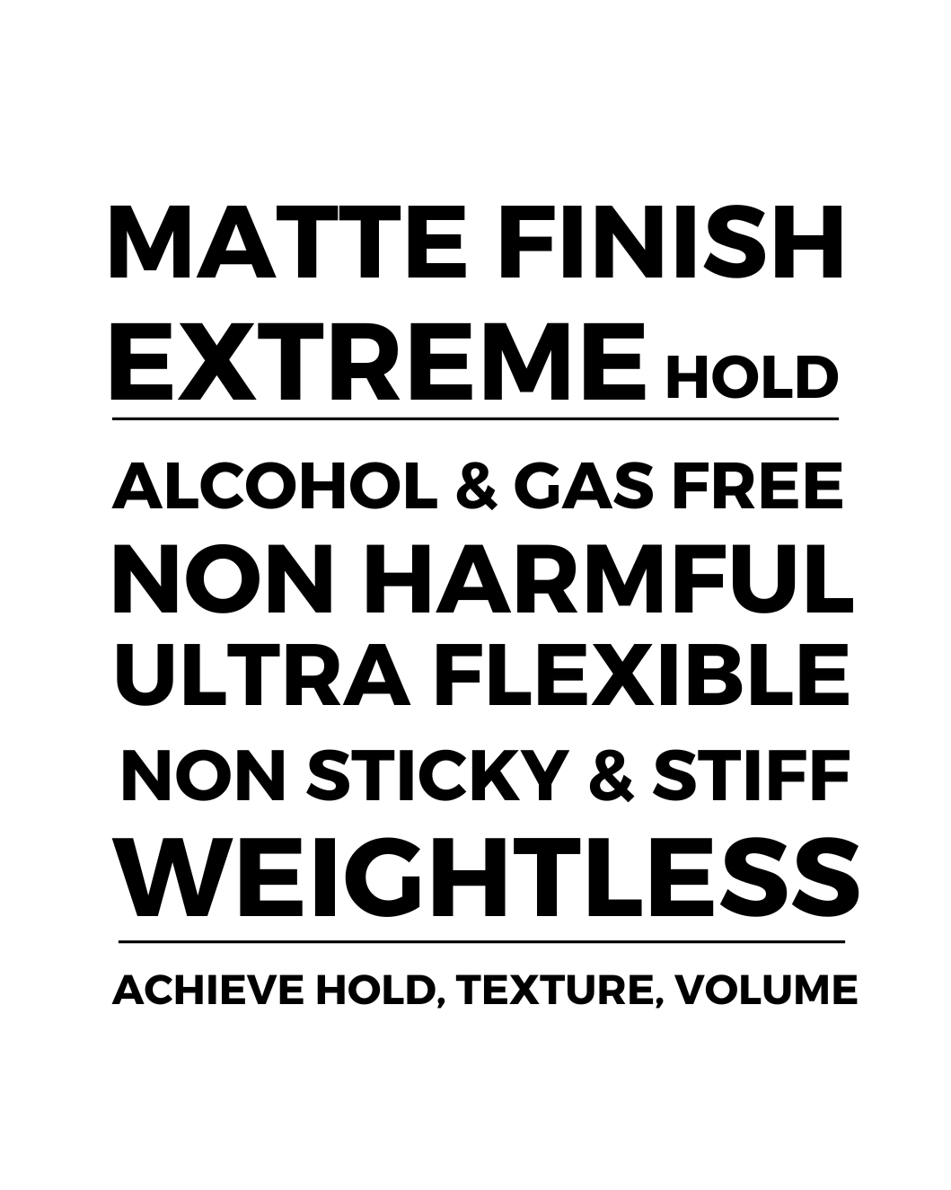 MATTE HOLD SPRAY