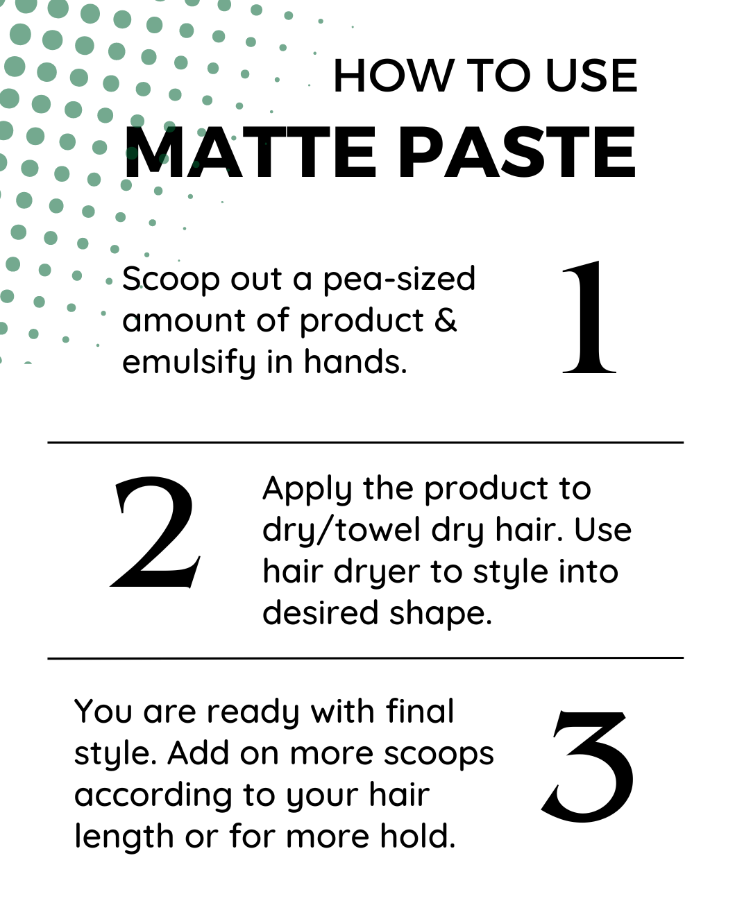 MATTE PASTE